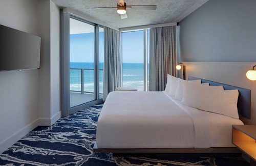 Daytona Beach Condo | 3BR Oceanfront Getaway: Pool, Gym, Dual Masters, Full Kitchen 701