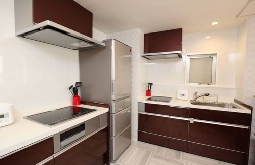 Kita Ward Apartment | 3min by walk from Okayama station. Cozy Hostel @ E