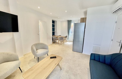Saint-Jean-Cap-Ferrat Apartment | 3p 2min from the beach, air conditioning, wifi, parking