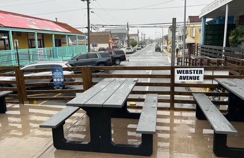 Seaside Heights Apartment | 3rd House to Beach & Boardwalk Luxury Beach Apt Unit #2 Best Location In Town