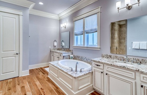 WaterSound West Beach House | 4 Bedroom, Pet-Friendly Home with 6 Seater Electric Cart & Direct Path to Pool