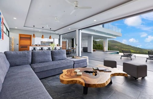 Lamai Villa | 4-bedroom villa in Chaweng Noi with infinity pool, panoramic views, and modern luxury