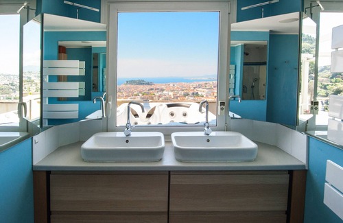 Saint-Roch Villa | 4-bedroom villa - splendid view of Nice