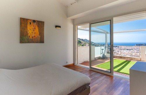 Saint-Roch Villa | 4-bedroom villa - splendid view of Nice