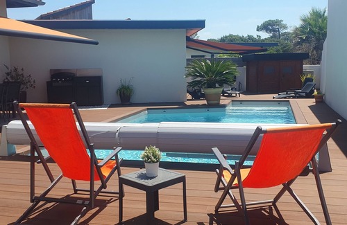 Labenne-Ocean Villa | 4-bedroom villa with pool 300m from the beach