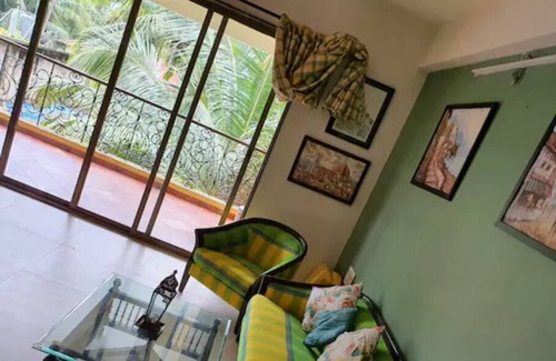 Saunta Vaddo Apartment | 4 BHK w Pool near Bagha/Calungute(A5)