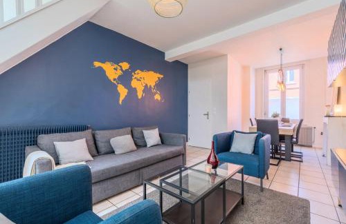 Roubaix Apartment | 4 BR & 4 bathroom house close to Parc Barbieux