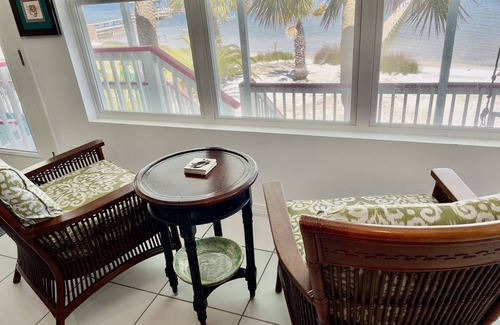 Gulf Shores Cottage | 4 BR Waterfront House with pier & dock, private beach area for our guests.