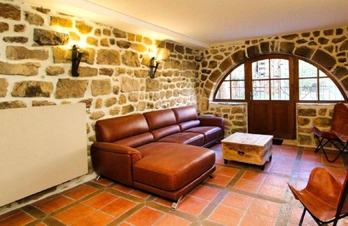Chambonas House | 4**** Cottage - Heated swimming pool with panoramic view