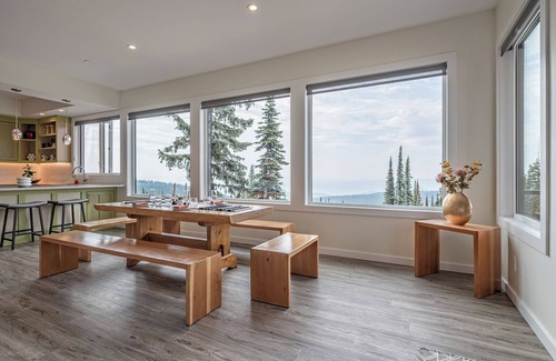 Silver Star Mountain House | 4 level duplex with 2 king beds, elevator, private hot tub, laundry and views.
