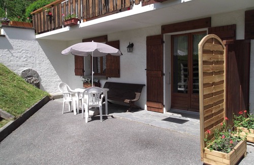 Saint-Gervais-les-Bains Apartment | 4-person apartment, garden level, Mont Blanc view