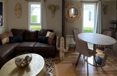 Saint-Pair-sur-Mer House | 4-seater mobile home 2 kilometers from the sea