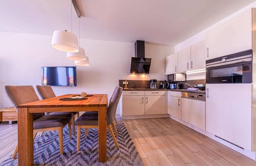 Muritz Apartment | 4-star vacation apartment Möwe in the Hafenresidenz Waren (Müritz)
