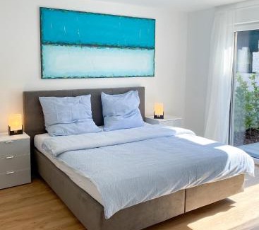 Ebermannstadt Apartment | 4-Zimmer Wohnung, zentral Fränkische Schweiz, Neubau, Parkplatz, 3 SZ, 2 BZ, große Terrasse
