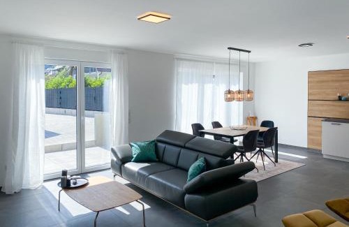Ebermannstadt Apartment | 4-Zimmer Wohnung, zentral Fränkische Schweiz, Neubau, Parkplatz, 3 SZ, 2 BZ, große Terrasse