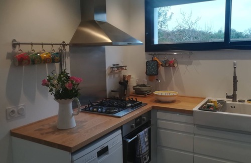 Benodet House | 400 m from the beach, single storey house open on enclosed garden