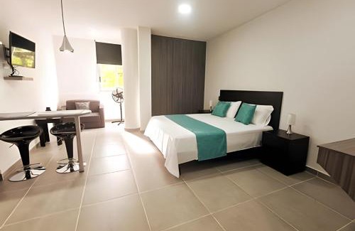 Cali Apartment | 401 Moderno Aparta-Suite en Versalles Tipo Loft - Cali Tower Suites & Lofts