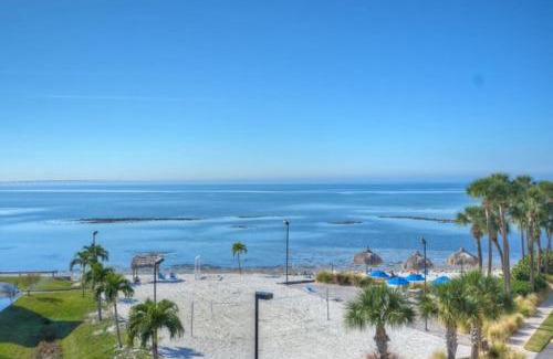 Rocky Point Apartment | 409-Waterfront View, WIFI, Pool, Close to BUCS Stadium