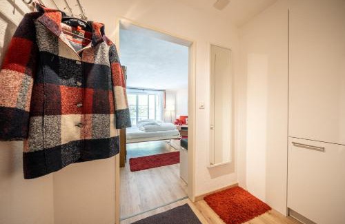 Vulpera Apartment | 4104 Stilvoll eingerichtetes Studio mit Suedbalkon