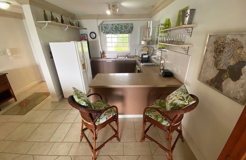 St. Lawrence Gap Condo | 411 Mistle Cove - Spacious beachfront apartment with large ocean facing balcony