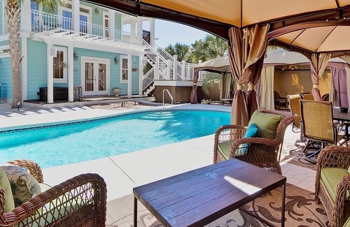 Santa Rosa Beach House | 42 Sandcastle Court by Royal Destinations - Large Pool w/Cabanas