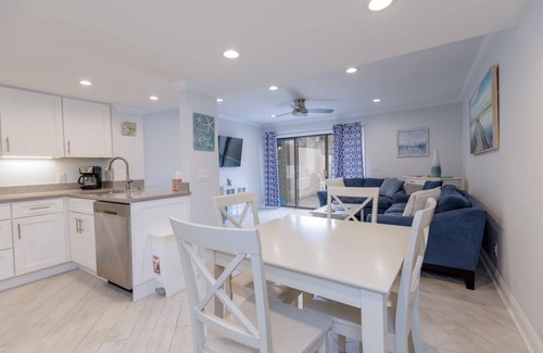 Hilton Head Island Villa | 44 Beach Club: Stunning remodeled villa. Pool Views. 3BR. Walk to the beach.