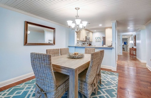 Palmetto Dunes Condo | 457 Captains Walk- Just walk out your living area to the beach.