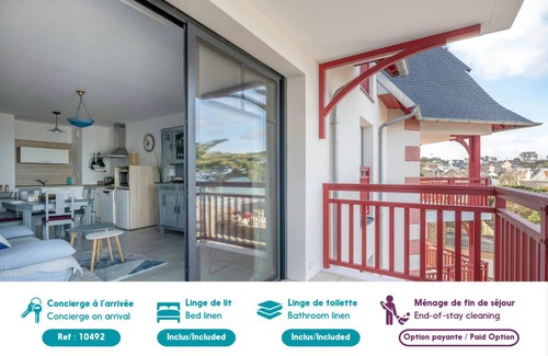Pleneuf-Val-Andre Apartment | 47 m² Apartment ∙ 1 bedroom ∙ 3 guests