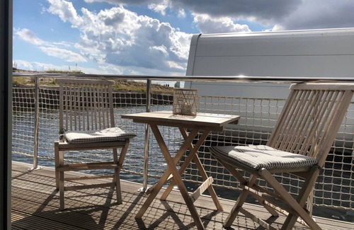 Bad Marienberg Boat Rental | 47 m² Houseboat ∙ 2 bedrooms ∙ 4 guests