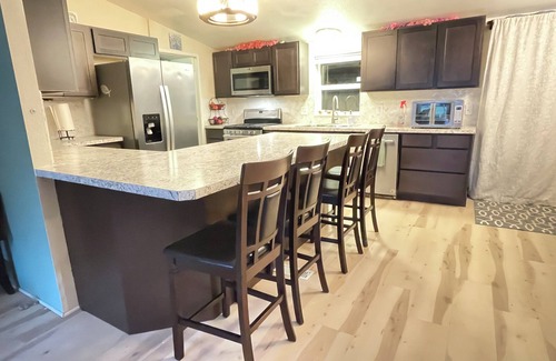 West Hills House | 4BD/2BA Forest Retreat with Garden in Silverdale, WA with Full Chefs Kitchen
