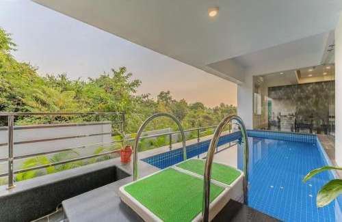 Candolim Apartment | 4BHK Pvt Pool Mountain View Apartment Candolim Luxfort
