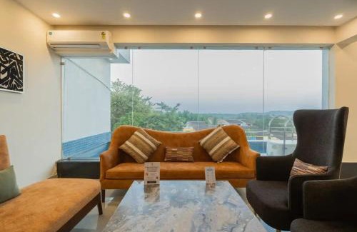 Candolim Apartment | 4BHK Pvt Pool Mountain View Apartment Candolim Luxfort