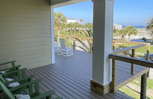 Pensacola Beach House | 4BR/4BA, gulf View, private pool, 75 yd to beach, pool table, 10 beds, sleeps 18