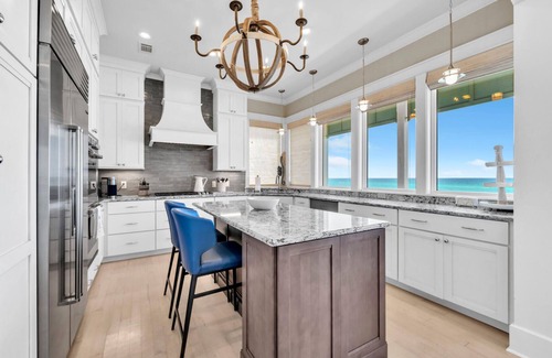 Santa Rosa Beach House | 4BR Beachfront Home w/Hot tub & Private neighborhood beach access!