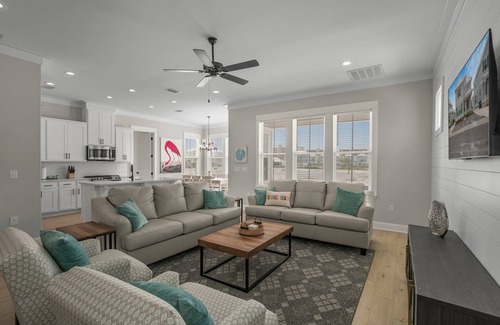 Orange Beach House | 🐬4BR-Walk to Beach-Sea Charm-Summer-Salt 24170🐬