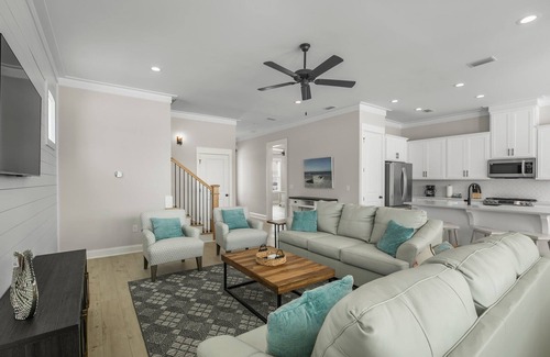 Orange Beach House | 🐬4BR-Walk to Beach-Sea Charm-Summer-Salt 24170🐬