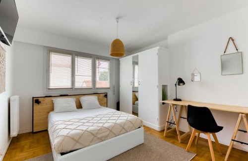 Le Cannet Apartment | 4P Modern & Secured Parking