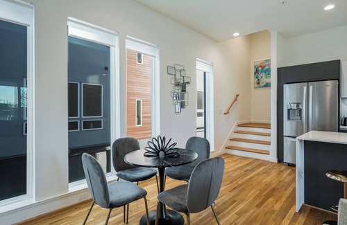 Cedars House | 4story townhome with rooftop patio view of Skyline!