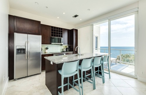 Galveston Condo | 4th Floor Beachfront Condo - Elevator, Private Balcony, POOL, Lazy River & more