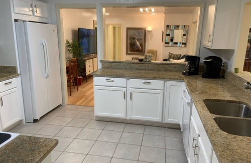 Sea Pines House | 4th row! Refreshed and Ready! 2 min walk to Sea Pines beach! Private pool!