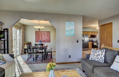 Council Bluffs House | 5-bedroom/6-bed home & Minutes away by foot to the pedestrian bridge