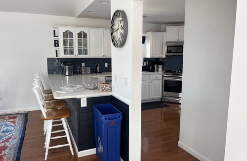 Harvey Cedars House | 5 bedroom house steps to private Beaches