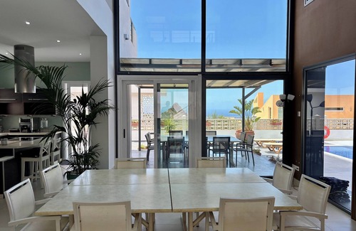 Costa Adeje Villa | 5 Bedroom Villa With Heated Pool, Garden With BBQ & Views Over Hills And Ocean