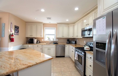 Brigantine House | 5 BEDROOMS 4.5 BATHS! 1/2 block to Beach! Pets OK! ELEVATOR!