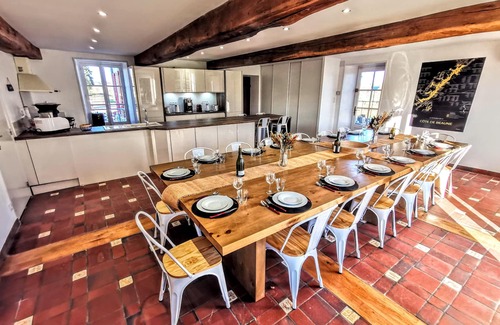 Epinac House | 5*/Heated swimming pool 365 all year/Billiards/Climbing/Fitness/Cinema