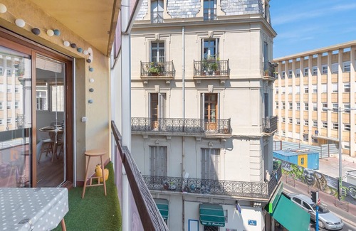 Gambetta Apartment | 5 min. TGV Station ★ Comfort and Sunny Terrace ★