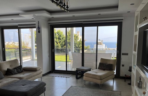 Dagbelen Villa | 5 minutes from the beach, with swimming pool, garden, panoramic views of the sea and the island of Kos
