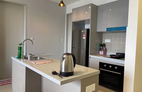 Kuala Lumpur House | 5 minutes to MRT @ Trion Kuala Lumpur 2 Bedroom Family Cozy Condo for 6pax