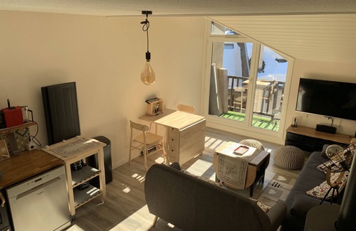 Monetier-les-Bains Apartment | 5 pers, central, quiet, cosy, functional, sunny, view