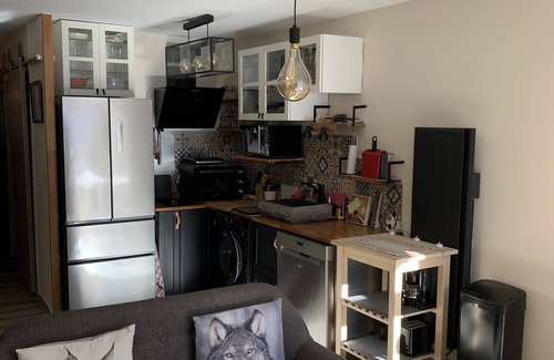 Monetier-les-Bains Apartment | 5 pers, central, quiet, cosy, functional, sunny, view
